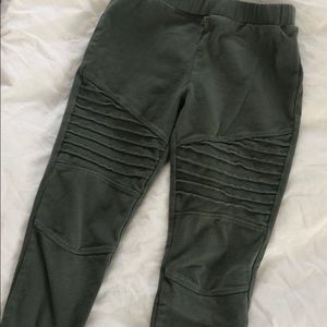 Girls: Moto leggings